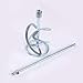 BESTONZON Paint and Mud Mixer Stirring Rod Agitator Arm Mixing Rod for Chemical Food Coating(High carbon steel/580x120mm)
