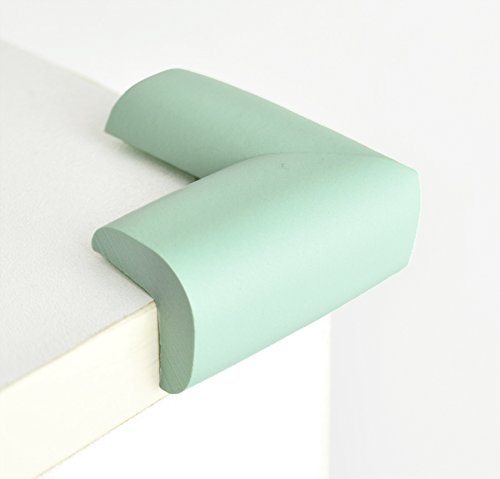 FiveSeasonStuff Table Corner Protectors for Kids | Baby Proofing and Child Safety with Peace of Mind | (Mint) 12pcs Foam Guard Kit (Standard L-Shape (Thickness: 5-8mm)