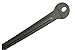 Valtcan Titanium Long Handle Spork Matte Finish
