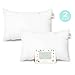 COSMOPLUS Toddler Pillow-2 Pack Toddler Pillows,13x18 Inches with Cotton Shell,Soft, Supportive, Washable Design for Boys & Girls Kids