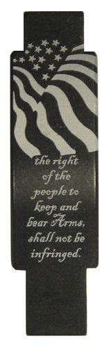 Molon Labe Laser Engraved Billet 2nd Amendment US Flag Tactical Trigger Guard (Screw Assembled)