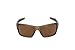 Oakley Men's OO9263 Turbine Rectangular Sunglasses, Brown Smoke/Dark Bronze, 65 mm