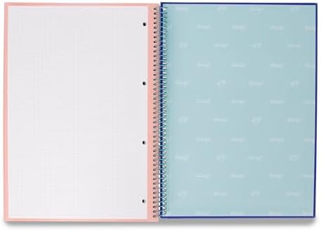 - Libreta A4 Azul - 240 páginas cuadriculadas Microperforadas - Tapa Extradura - Encuadrenación en Espiral- Incluye pegatinas