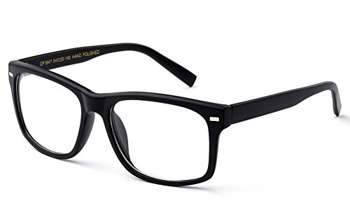 Newbee Fashion - "The Tom" Thick Frame Clear Lens Fashion Glasses