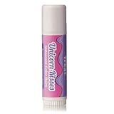 TREAT Jumbo Lip Balm, Organic & Cruelty Free (.50 OZ) (Unicorn Kisses Iridescent Color Balm)