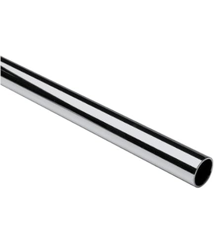 B&B Hardware Round Closet Rod Kit - 33mm Anodized Aluminum With End Supports (12" To 89") - View #7
