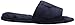 Dearfoams Women's Microfiber Velour Side Gore Slide