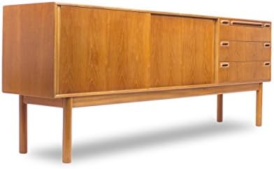 Modern Mid Century McIntosh Rare Drawer Configuration Credenza or Media console