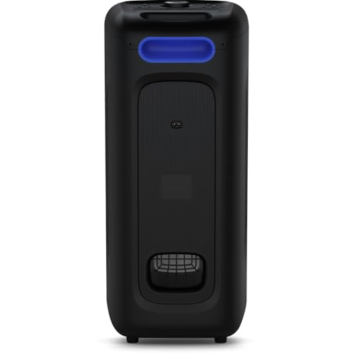 PHILIPS, Caixa de Som Bluetooth Party Speaker, TAX4000/78, com Luzes LED, entradas USB, Auxiliar, Microfone/Guitarra e Alça para Transporte