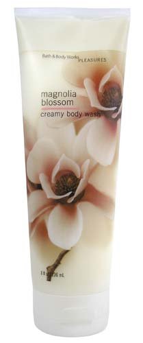 Bath & Body Works Magnolia Blossom Pleasures Collection Creamy Body Wash 8 oz