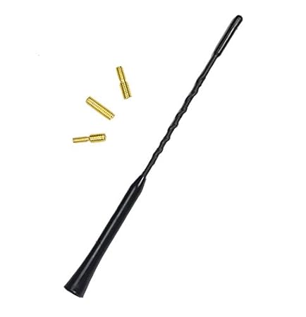 FUCHS PARTS Original Autoantenne KfZ Radioempfang FPAT31S 530450-25 cm Antenne Stabantenne Radioantenne AM/FM Empfang - Empfa