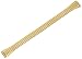 Voguestrap TX666Y Allstrap 11-14mm Gold ladies long band-Length Tapered Expansion Watchband