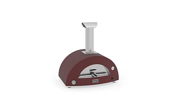 Amazon.com: ALFA Brio Antique Red Liquid Propane Countertop Outdoor Pizza  Oven : Patio, Lawn \u0026 Garden