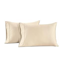 LANE LINEN 100% Cotton Pillowcases, King Size