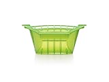 Lekue 3-4 Person Deep Steam Case with Tray and Cookbook, Green