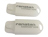 Set of 2 Renata Hearing Aid Battery Holder Key Ring