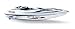 Traxxas Blast: High Performance Race Boat with TQ 2.4GHz Radio System, White