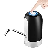 Universal USB Charging Portable Automatic Electric Drinking Water Bottle Pump Dispenser (Fits Most 2-5/6 Gallon Bottle Water Switch)