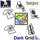 TRANSFER PAPER FOR INKJET 25 SHEETS FOR DARK FABRICS 8.5x11
