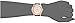 GUESS Comfortable Rose Gold-Tone + Blue Stain Resistant Silicone Logo Watch. Color: Blue (Model: U0911L6)