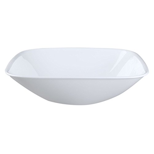 Corelle Coordinates Square Pure White 1.5 Quart Serving Bowl (Set of 4