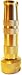 Hose Nozzle High Pressure - Lead-Free Brass for Car Or Garden - Solid Brass - Adjustable Water Sprayer from Spray to Jet - Heavy Duty - Fits Standard Hoses - with Gardening E-Book primary