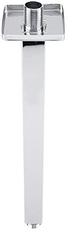 Wifehelper Square Shower Arm 40cm Stainless Steel Wall Mounted Extension Pipe