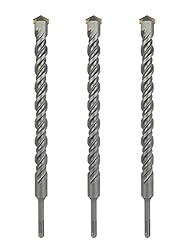 SDS Plus Hammer Drill Bit 3Pcs 9/16 in. x 8