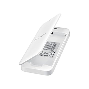 Samsung Akku-Ladestation inklusive Ersatzakku EB-KG850BWEGWW in Weiß Galaxy Alpha G850F