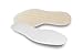 Pedag Summer | Terry Cotton Sockless Insoles | Barefoot Inserts | Handmade in Germany | Absorbs Sweat & Controls Odor | Wear Without Socks | Washable | US Women 10/ Men 7/ EU 40 | White | 3 Pair