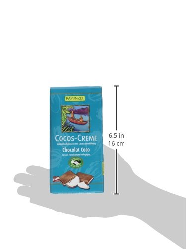 Rapunzel Cocos Creme Zartbitter Schokolade gefüllt HIH Bio, 100 g – Bild 4