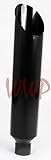 Stainless Gloss Black Miter Cut Smoker Exhaust Stack 4