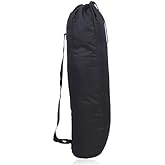 Chiffonade Portable Skateboard Bag, 600D Oxford Cloth Skateboard Single Shoulder Backpacks Bag Adjustable Carrying Case(Black)