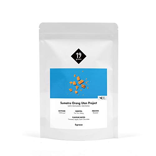 Indonesien Sumatra Orang-Utan Kaffee | 250g ganze Bohne | fair & nachhaltig | frisch geröstet | 100% Arabica…