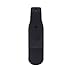 Dingtool Compatible Misfit Ray Clip, Colorful Silicone Replacement Steel Smart Band Strap Bracelet Clip Holder for Misfit Ray (Black)