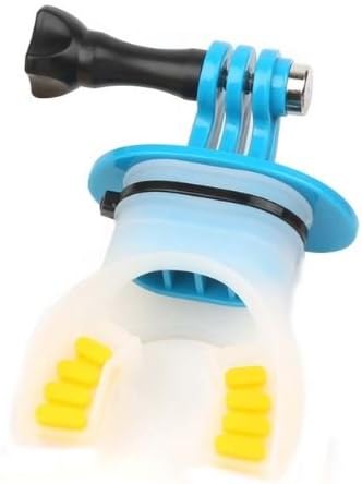 Hawaii Mouth Mount for Go Pro (Blue)