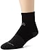 Incrediwear Active Socks – Quarter Socks and Athletic Socks for Men and Women (Black, Medium)