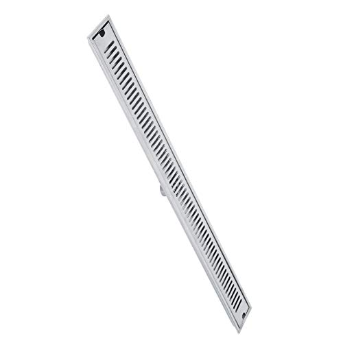 Pissente Bodenablauf, Duschablauf Abflussrinne aus 304 Edelstahl für Küche Badezimmer Kellern, 60 x 10 x 7 cm(100cm) – Bild 7