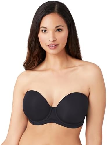 Wacoal Women's Plus Size Red Carpet Strapless Bra, Black price in