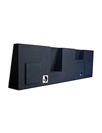 SoundBox Ford F250   F350   Caja de subwoofer para Ford F250   F350 Super Duty Crew Cab Double 10 "2004 2016