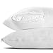 CirclesHome Pillow Protectors 4 Pack Standard Zippered - 100% Cotton Breathable Pillowcases - Protects Pillows from Dirt, Dust and Debri (Standard - Set of 4 - 20x26)