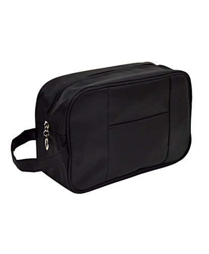 Men s black travel kit bag