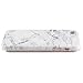 uCOLOR White Marble Case Compatible for iPhone 5 5s Cute Protective Dual-Layer Soft TPU Shockproof Slim Case