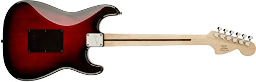 Squier by Fender Standard Stratocaster Beginner Electric Guitar - Antique Burst - Left Burst