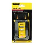 Stanley Bostitch 11-921A Wall mount blade dispenser with 100 utility knife blades, black