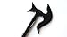 Marycrafts Black Battle Viking War Axe Buffalo Horn Hair Stick, Hairstick, Hair Pin, Hairpin, Hair Accessory, Hair Toy Handmade