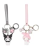 Mtoye Cute Kawaii Accessories Anime Keychain