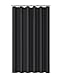 Home Queen Shower Curtain, Heavy Duty Liner, Bathroom Curtain Liner, 72 W x 72 L Inches, Black