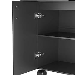 Paddie Salon Trolley Cart with Wheels, 2 Drawer