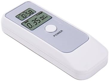 Digital Alcohol Tester Breath Analyzer with Clock/Alarm